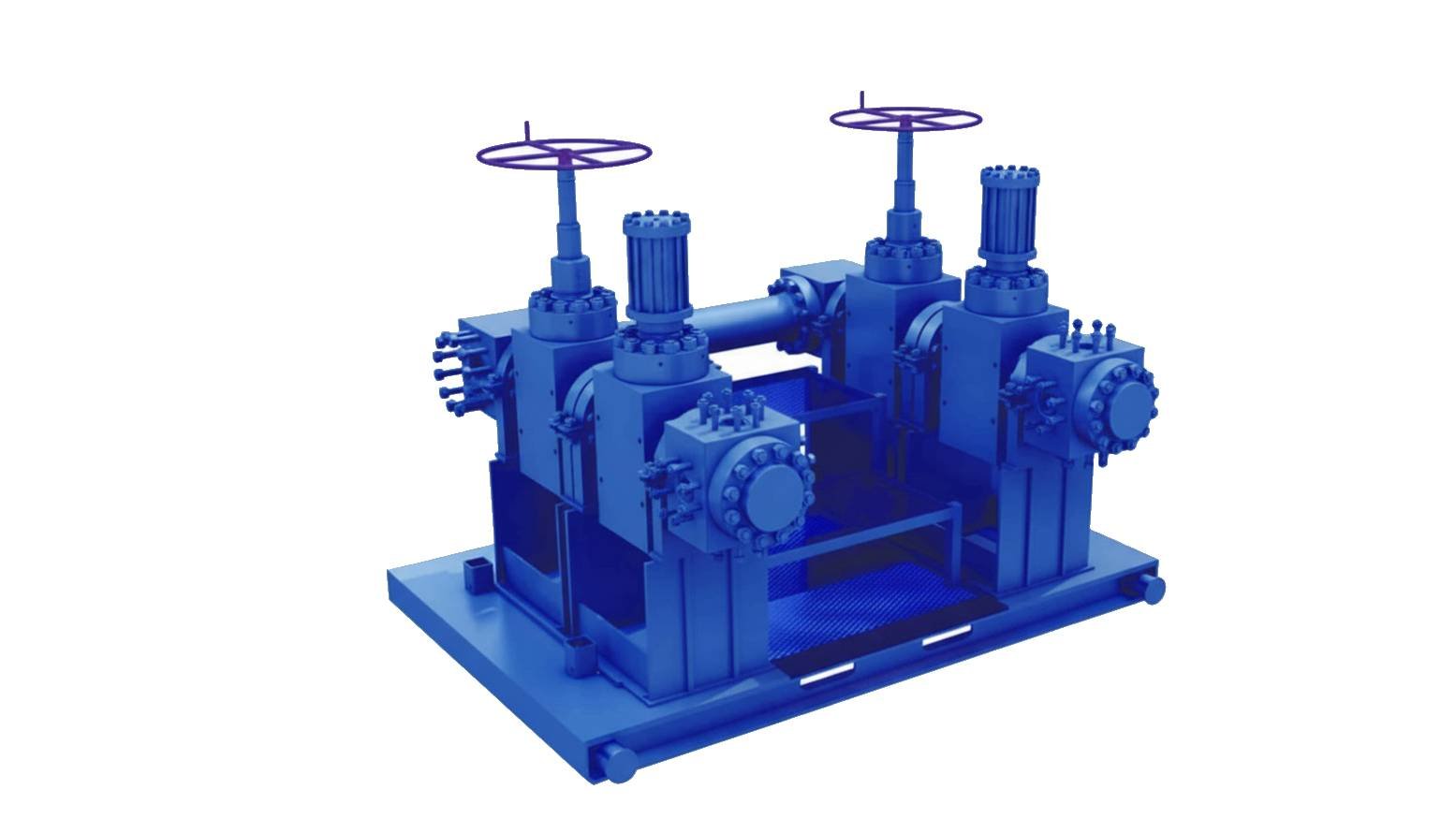 Hydraulic fracturing – frac pumps and manifold